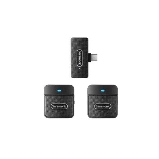 SARAMONIC Type-C 2.4G Dual Channel Wireless Microphone